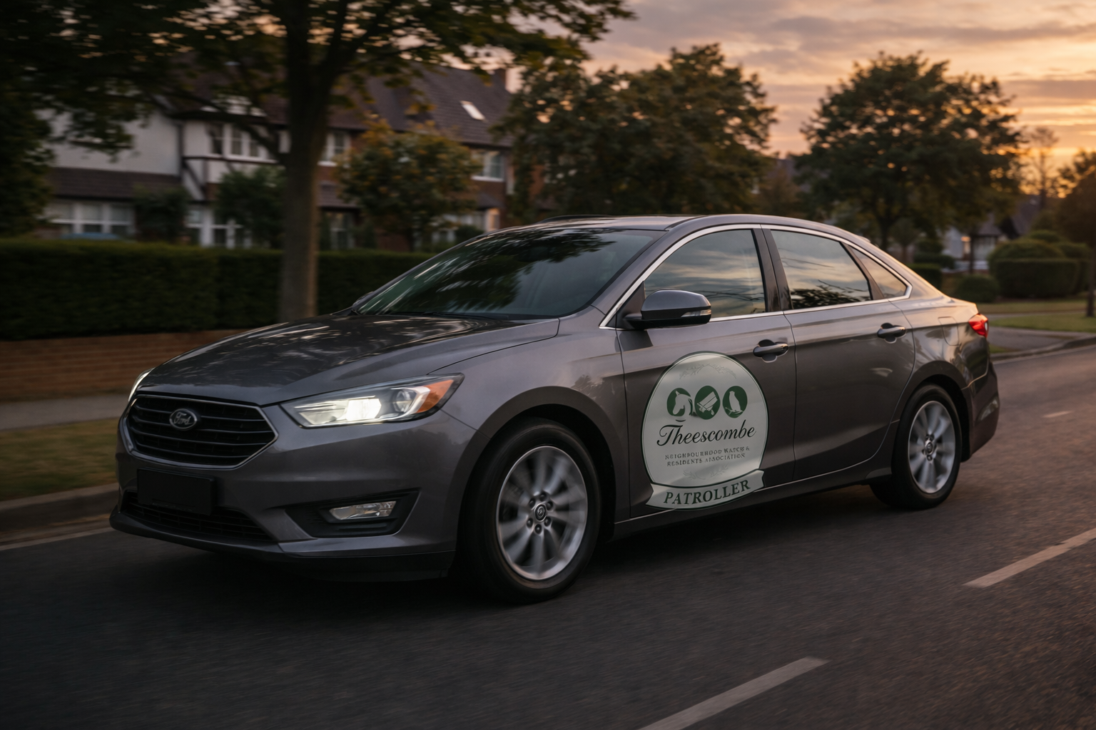 Theescombe patrol at dusk